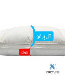 بالش گل پر قو