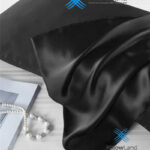 روبالشی ساتن ابریشم LX پیلولند مشکی